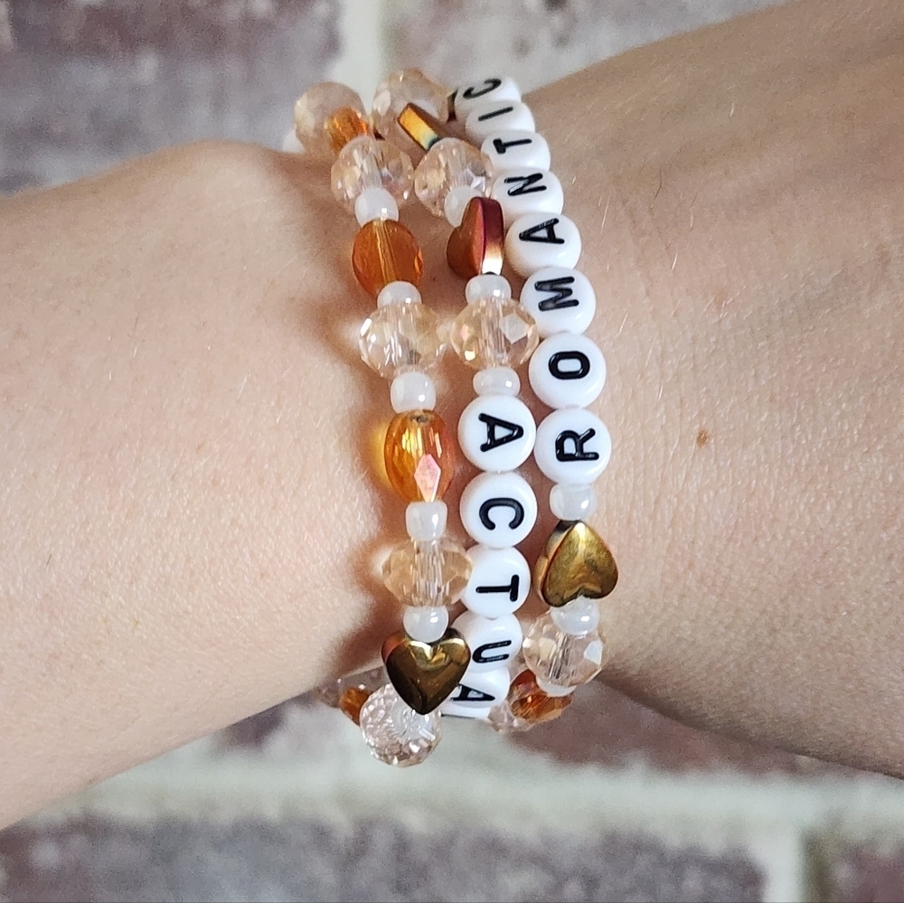 Showgirl Romantic Brat Friendship Bracelets Set Of 3 - Picture 6 of 7